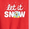 thumbnail image 3 of SpongeBob SquarePants - Let It Snow - Toddler And Youth Crewneck Fleece Sweatshirt, 3 of 6