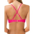 thumbnail image 2 of Women's Smart and Sexy SA1002 Swim Secret The Heavenly Convertible Swim Top (Fuchsia Sizzle 38D), 2 of 3