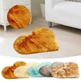 thumbnail image 2 of Non Slip Rug,Faux Sheepskin Rug,Wool Imitation Sheepskin Rugs Faux Non Slip Bedroom Carpet Mats, 2 of 6