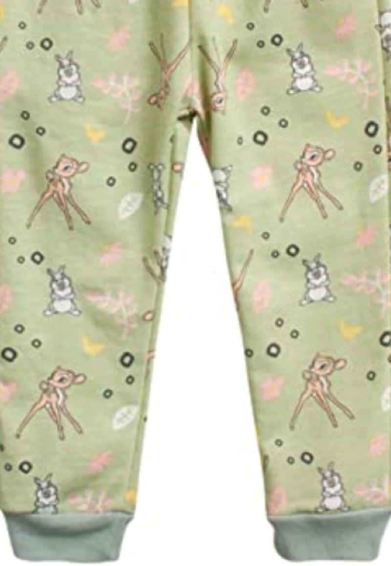 Disney Baby Girls' Bambi and Thumper 3 Piece Pants Set, Sizes 0-24M