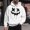 White, variant on Funny Halloween Hoodies for Men Bat Design Shirt for Men with Pocket Drawstring Sweatshirt Hooded Costumes Pullover Tops Plus Size