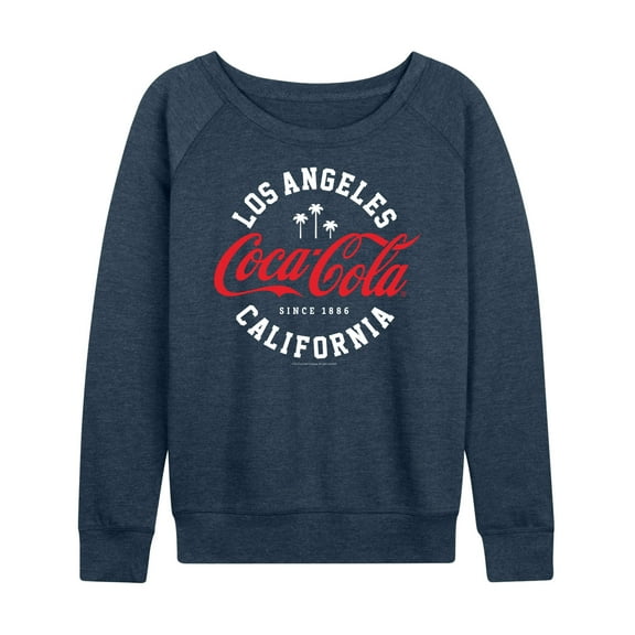 Coca-Cola - Since 1886 - Los Angeles California - Women's Lightweight French Terry Long Sleeve Shirt