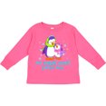 thumbnail image 3 of Inktastic My Great Aunt Loves Me Cute Penguins Girls Long Sleeve Toddler T-Shirt, 3 of 5