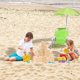 thumbnail image 4 of Kids Beach Folding Chairs With Parasol,outdoor Beach Recliner Garden Sunloungers Multifunctional, 4 of 5