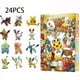 thumbnail image 2 of Calendario de Adviento navideño de Pokémon, 24 piezas, figuras de Pokémon, juguetes para niños y niñas, 2 of 5