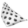 thumbnail image 2 of Gorilla Lounger Chair Bag, Sketchy Grunge Style Monochrome Repetitive Pattern of Silhouettes, High Capacity Storage with Handle Container, Lounger Size, Charcoal Grey and White, by Ambesonne, 2 of 5