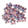 thumbnail image 1 of Rongfmy 100 Pcs Perles Rondes en Argile Florale pour Bijoux 10mm, 1 of 5