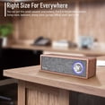 thumbnail image 4 of Altavoz Bluetooth Smalody Wood Retro Portátil Mini Inalámbrico, 4 of 6
