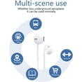 thumbnail image 4 of Auriculares con cable MITB para iPhone con conector Lightning, 4 of 7