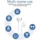 thumbnail image 4 of Auriculares con cable MITB para iPhone con conector Lightning, 4 of 7