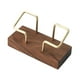 thumbnail image 2 of Organizador de de madera de escritorio de 11x5 cm para reuniones, conferencias accesorias versátiles versátiles de mesa de marco Marrón oscuro, 2 of 8