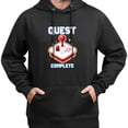 thumbnail image 3 of Sudadera Unisex con Capucha, Estampado Gráfico Estilo Gamer, Color Negro, Mezcla Algodón-Poliéster, 3 of 5