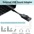 thumbnail image 4 of Hi,Fancy 7.1 Channel USB Sound Card Computer Laptop External Audio Adapter Card with 3.5mm Headphone Ports, 4 of 9