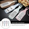 thumbnail image 6 of 3 Sets Household Carrot Grater Slicer Rv Accessories Fruit Vegetable Cutter Handheld Coarse Cheese Pp, 6 of 6