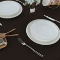 thumbnail image 3 of Rectangle 100% Cotton Tablecloth - Pack of 10 - Chocolate Solid (60 x 60 Inch) Table Covers for Dinnings, Weddings, Banquet & Parties - 400TC Table Runners & Linen, Wrinkle Free and Ultra Soft., 3 of 5