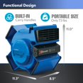 thumbnail image 4 of Ventilador Lasko X-Blower X12905 High Velocity Blue, 4 of 9