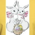 thumbnail image 3 of CafePress - Easter Rabbits Ash Grey T Shirt - Men's Classic Graphic T-Shirt, 3 of 4