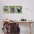 thumbnail image 2 of Stupell Indtries Tropical Hibisc Flower Jungle Animals Koala Panda Sloth,10 x 15,Design by Lisa Lane, 2 of 6