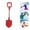 Red, variant on Lunxisen 1 Pcs Kids Snow Shovel Set , Winter Fun Kit for Outdoor Winter Play, Portable Kids Snow Shovels for Outdoor Activities