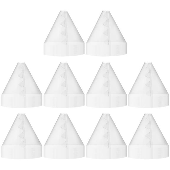 HONMEET Garden Plant Protective Covers White Pet for Frost and Cold Air Protection 10Pcs