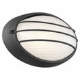 thumbnail image 4 of 20280LEDDMG-BL/OPL-Access Lighting-Cabo-9W 1 LED Outdoor Bulkhead in Contemporary Style-8.5 Inches Wide by 5.25 Inches Tall-Black Finish, 4 of 10