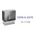 thumbnail image 1 of PrintValue Self Inking COLOP 20 Mouse Stamp Sign & Date Personalised Stamp Mini Hand Stamper, 1 of 1