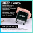 thumbnail image 3 of ExcelMark Copy Rubber Stamps, Automatically Self Inking Stamps for Rapid, Repetitive Stamping, Red Ink, 3 of 4