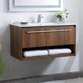 thumbnail image 2 of Elegant Lighting VF43036WB Kasper 36" Wall Mounted Single Basin Vanity Set - MultiColor, 2 of 14