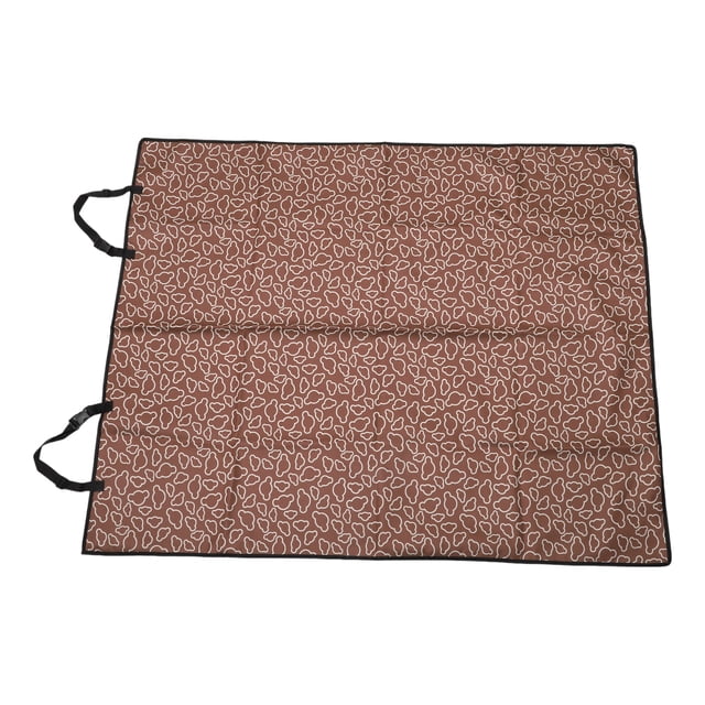 Unique Bargains 1 Pc Durable Pet Car Seat Cover for Pet Cloud Pattern Brown