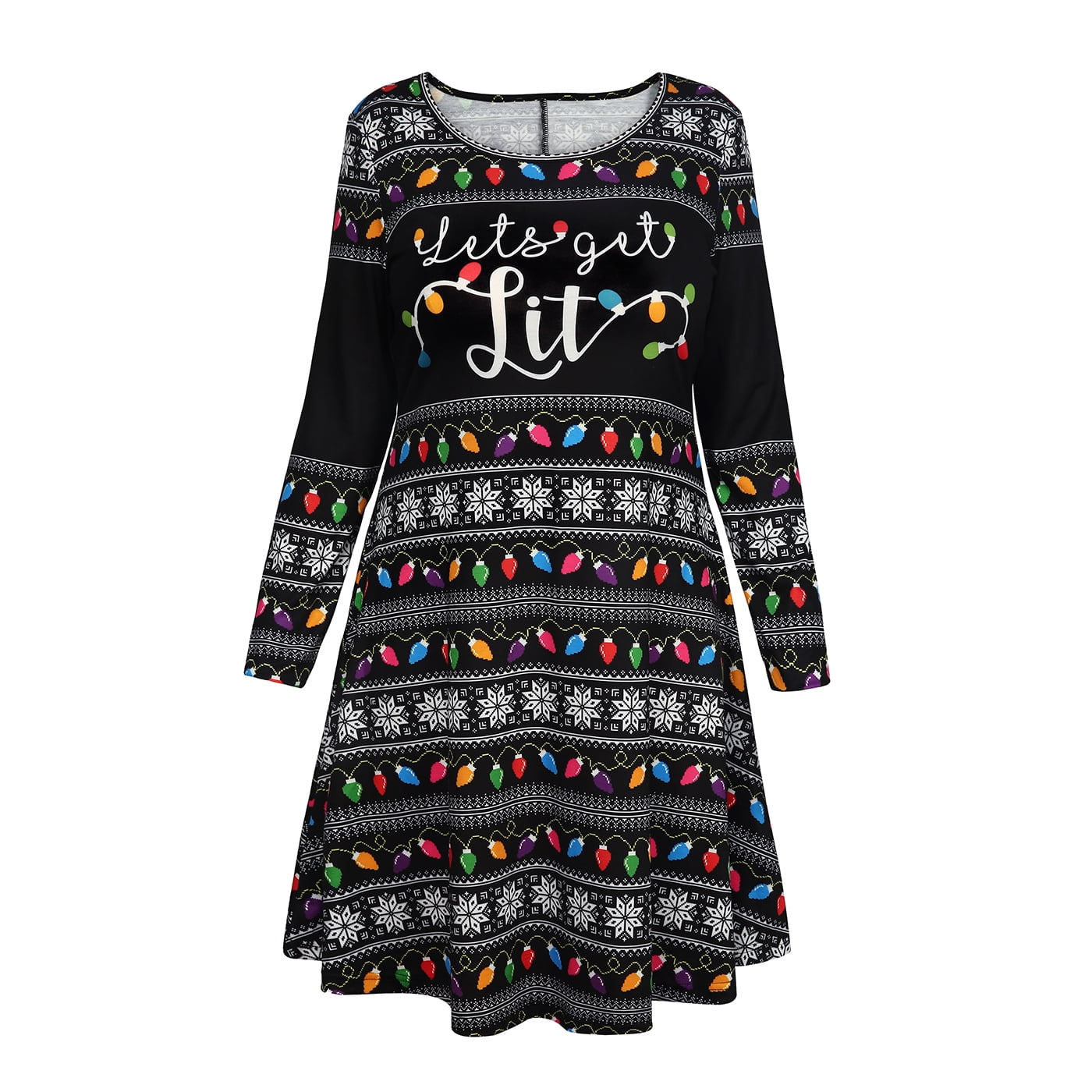 ugly christmas sweater dress walmart