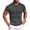 Dark Gray, variant on Men's Muscle T-Shirt Raglan Sleeve Bodybuilding Gym Tee Short Sleeve Fashion Workout Shirts Knitting Cotton Hipster Shirt