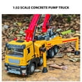 thumbnail image 4 of Modèle de Camion Pompe à Béton, Détails Camion Pompe en Alliage Haute Simulation pour Extérieur, 4 of 7