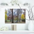 thumbnail image 1 of Central Park New York City en Automne - Impression sur Toile Paysage, 1 of 3