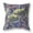 Yellow, variant on HomeRoots 18" x 18" Indigo Butterfly Blown Seam Floral Indoor Outdoor Throw Pillow