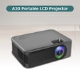 thumbnail image 2 of Proyector Proyector LCD portátil A30 Soporte máximo Resolución de 1080P Tamaño compacto para el hogar Oficina Cine en casa Enchufe de EE. UU. (Misma versión de pantalla) Meterk Proyector, 2 of 6