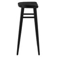 thumbnail image 4 of Saville Backless Wood Bar StoolsSet of 2 in Black, 4 of 10