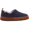 thumbnail image 2 of Women's Acorn Camden Recycled Bootie Slipper Navy Blue Wool/Synthetic Yarn M M, 2 of 5
