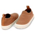 thumbnail image 2 of JAN & JUL Kids' Slip on Shoes for Girls and Boys, Casual Cute Knit Sneakers (Khaki, US Size 12), 2 of 7