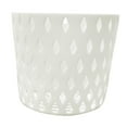 thumbnail image 1 of Plantador de pared Flor colgante Pot de regalo ideal Plantas montadas en la pared Contenedor con orificio de drenaje para patio Diy Inicio Interior al 16.5x8.3x14cm, 1 of 8