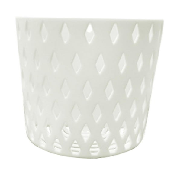 simhoa Wall Planter Hanging Flower Pot Ideal Gift Wall Mounted Plants Container with Drainage Hole for Patio DIY Home Indoor Outdoor 16.5x8.3x14cm