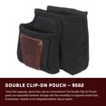 thumbnail image 2 of Pouch Occidental Leather con doble clip para cinturón de trabajo de 2 pulgadas, 2 of 4