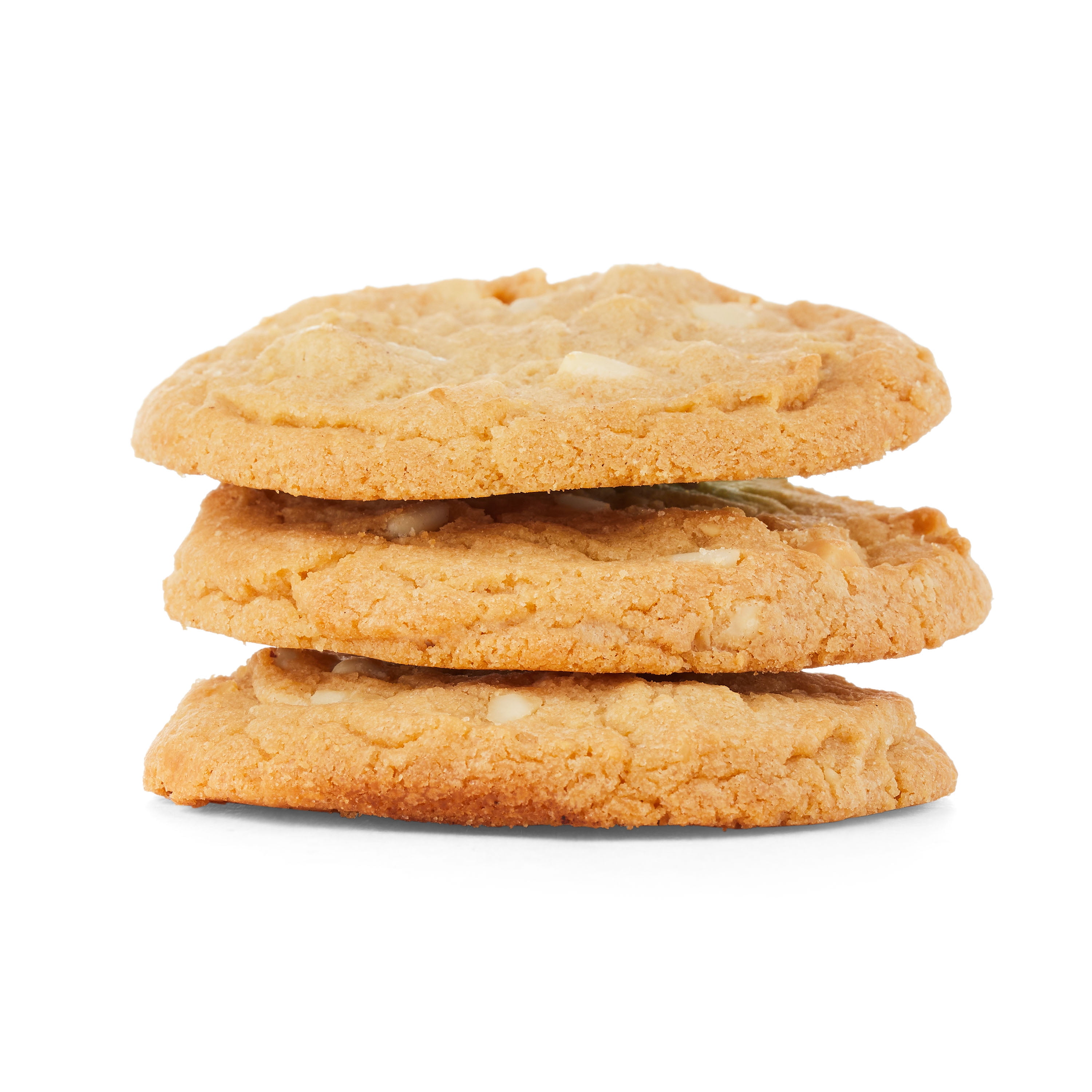 Marketside Decadent White Chocolate Macadamia Nut Bakery Baked Cookies, 3.75 oz, 3 Count