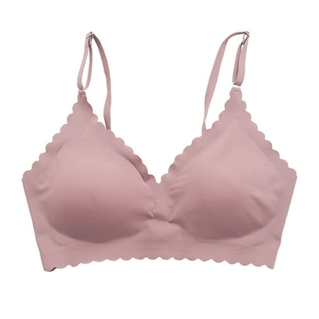 

Women s Comfortable Traceless Sports Bra With Ruffles For Comfortable Breathability And Fitness Without Steel Rings Bra Seamless Bras for Women