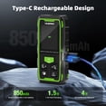 thumbnail image 4 of Medidor de distancia láser Huepar Dual Laser 200 m Green-Beam, 4 of 9