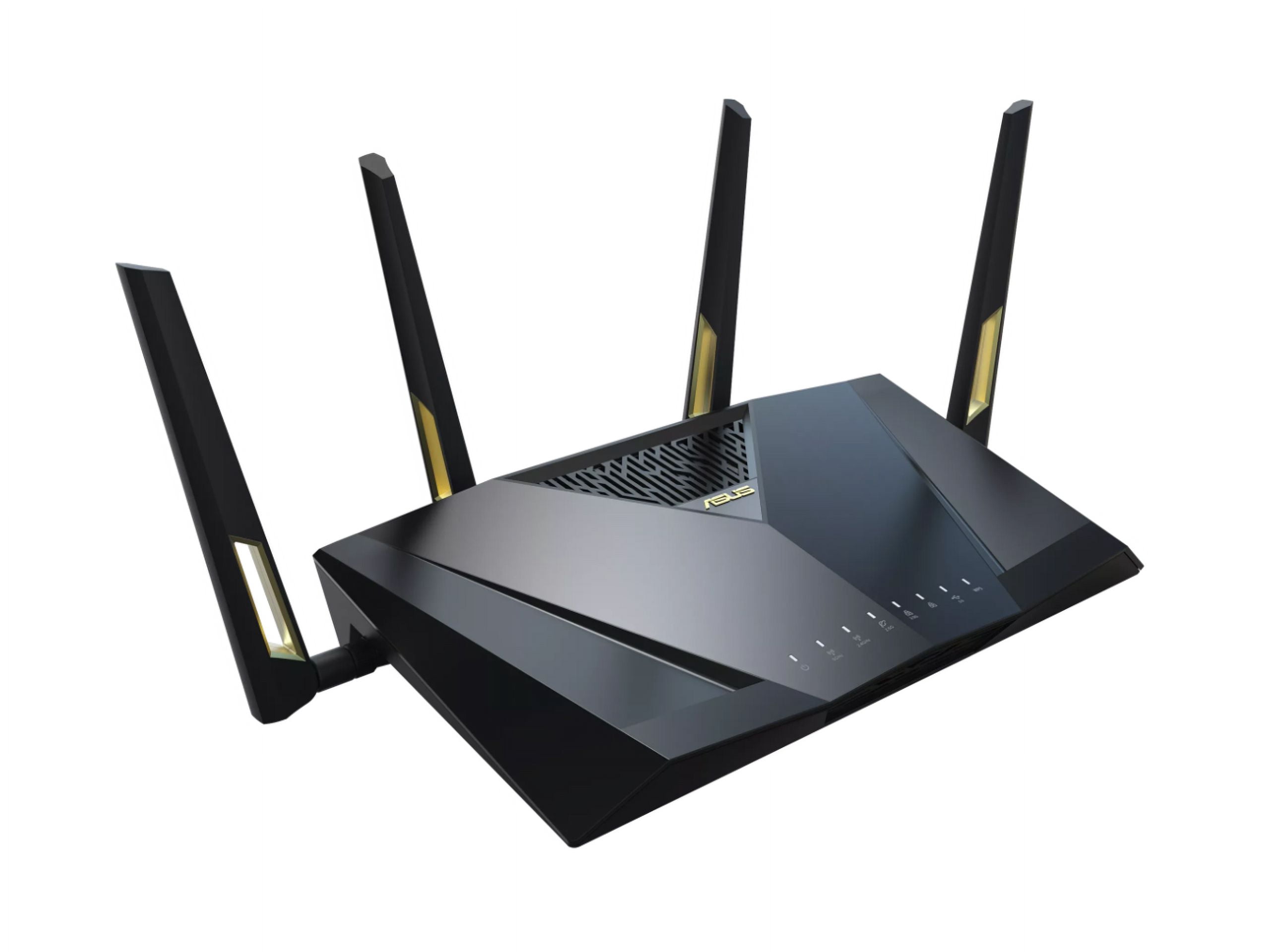 ASUS RT-AX88U PRO AX6000 Dual Band WiFi 6 Router, Dual 2.5G Port, WPA3, Parental Control,  Adaptive QoS, Port Forwarding, WAN aggregation, lifetime internet security and AiMesh support