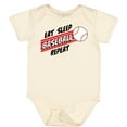 thumbnail image 3 of Inktastic Eat, Sleep, Baseball, Repeat Boys or Girls Baby Bodysuit, 3 of 5