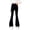 Black, variant on Ruyang Bell Bottom Jeans for Girls Flare Denim Pants High Waisted Stretchy Fit Bootcut Trouser Teen Kids Fashion Casual Cute Clothes