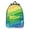 Geometric Wave Blue, variant on Geometric Square White Pattern Backpack for School, Cute School Bag with Adjustable Shoulder Straps and Padded Back, 15.7"x11.8"x5.5"