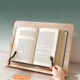 thumbnail image 1 of Tableta de reposo de lectura ajustable cocina casa sala de estudio soporte de libro plegable, 1 of 7
