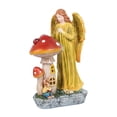 thumbnail image 3 of Estatua de seta de ángel Gloria resina decorativa 17,5 cm x 12,9 cm x 29 cm, 3 of 9